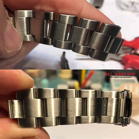 rolex oyster band stretch